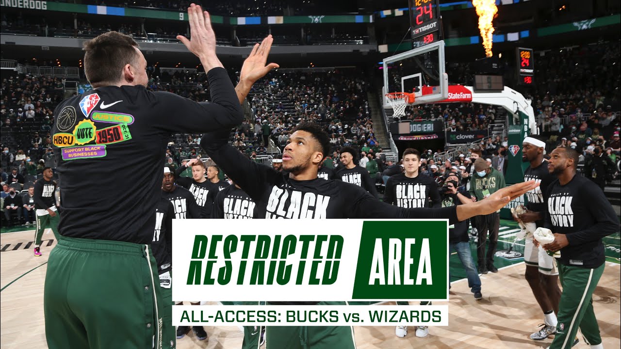All-Access: Bucks Dominate Wizards | Giannis Triple-Double | 2.1.22