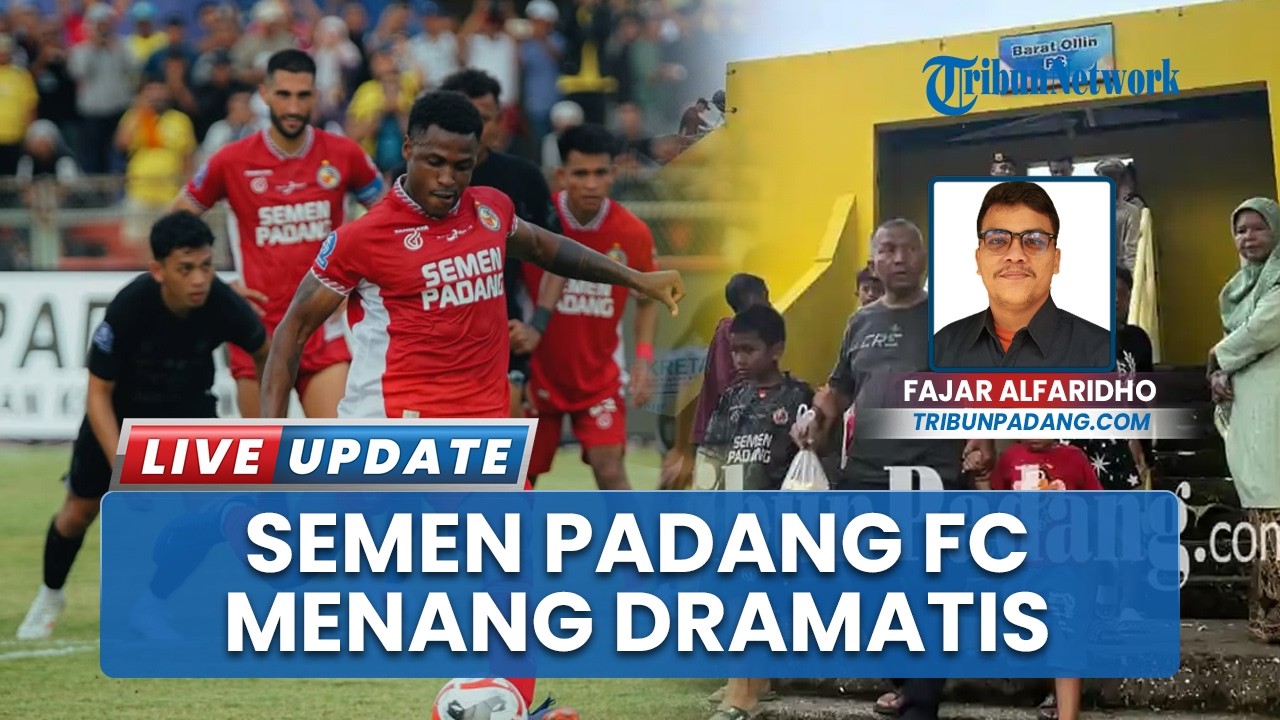 Gemuruh Sorak Suporter Semen Padang FC, Gol Tunggal Bawa Kemenangan Krusial atas Persita Tangerang