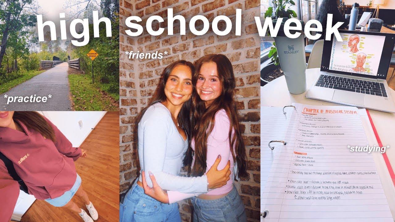 Видеоблог о школьной неделе в моей жизни ✏️✨ *друзья, практика, учеба и многое другое*