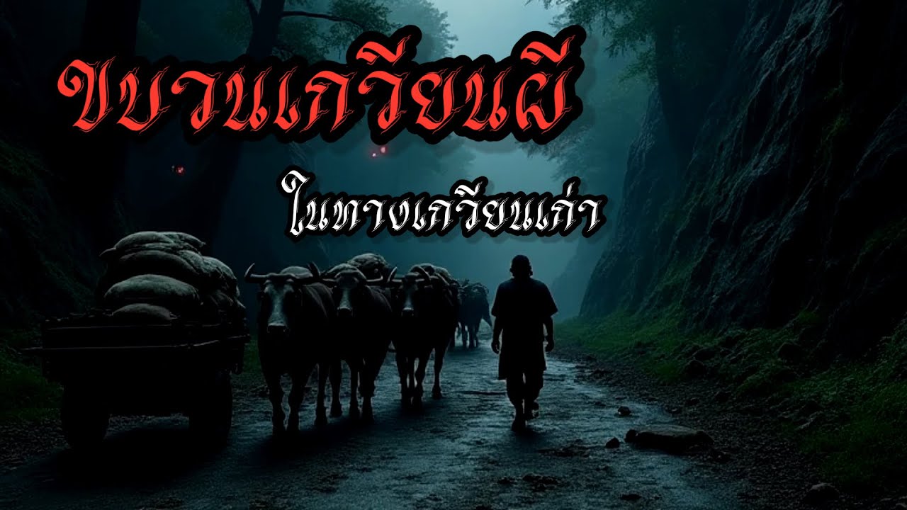 ขบวนเกวียนผี ในทางเกวียนเก่า #เล่าเรื่อง #horror #ghost #เล่าเรื่องผี 