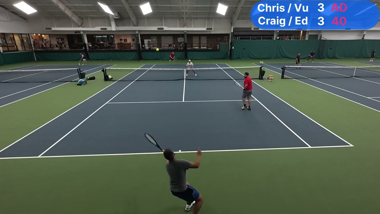 USTA  Men’s 3.5 Doubles. Latuchie vs MVRC 1D