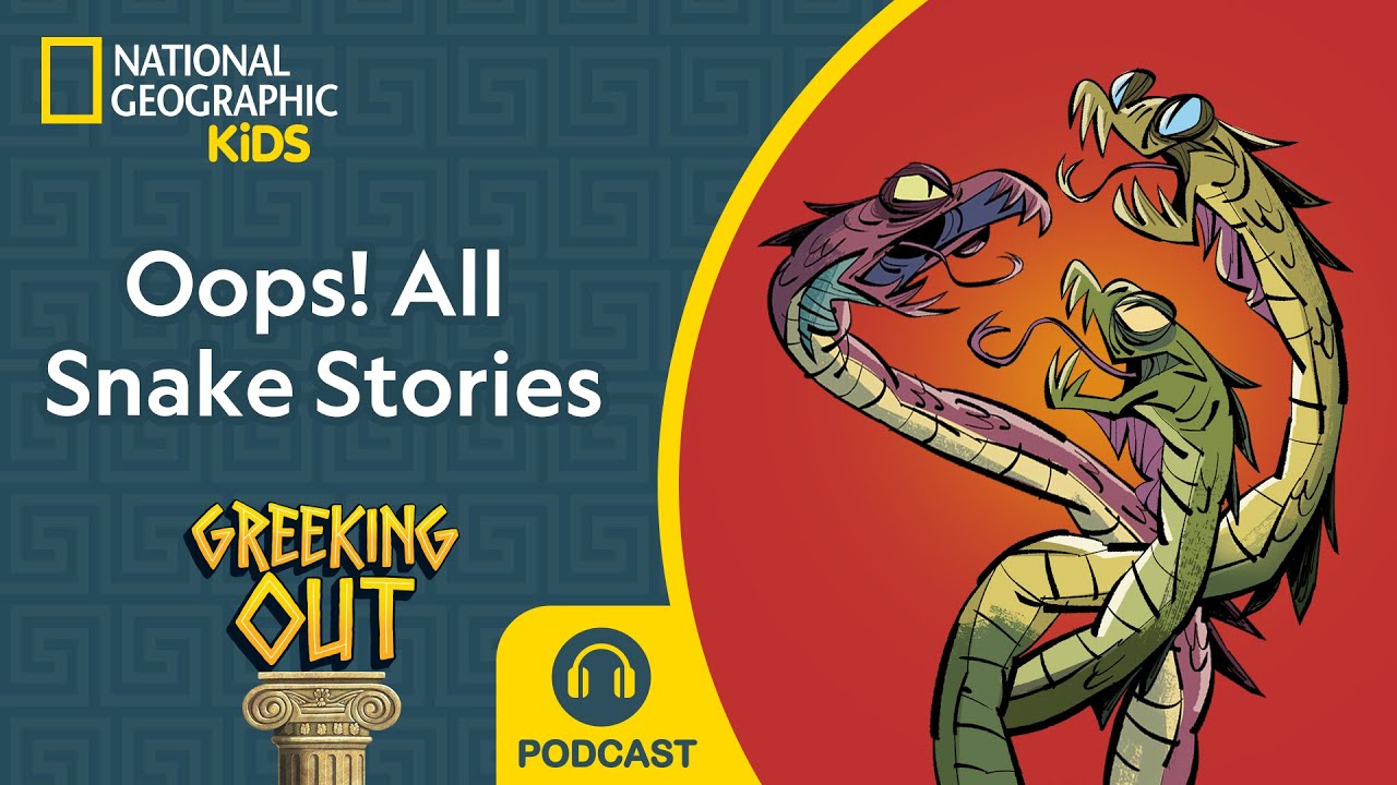 Oops! All Snake Stories | Greeking Out Podcast | NEW | S12 E1 | ‪@natgeokids
