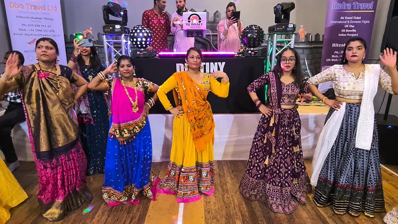 Navratri Mahotsav20/10/2023 Day-6 Celebrate With #ShreeGaneshMitraMandal #Leicester #Navratri #Garba