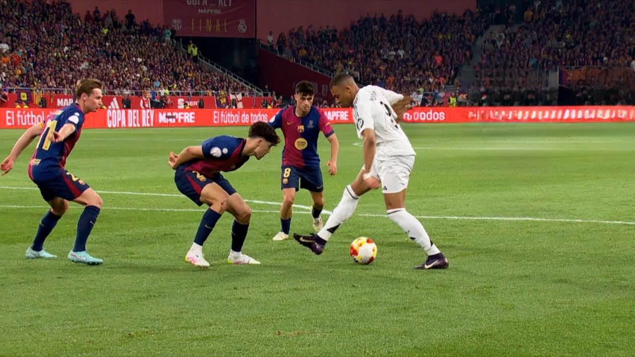 Kylian Mbappe vs FC Barcelona (26/04/25) | Copa Del Rey Final | HD 1080i ~ English Commentary