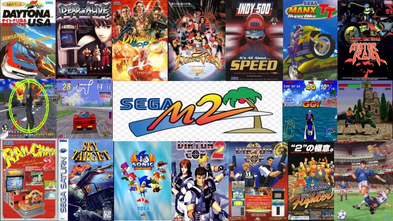21' Sega Model 2 Games - Tested on MAME 0.240 not M2emulator (Arcade Classics)