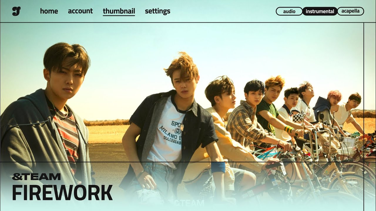 &TEAM - ‘FIREWORK’「 Instrumental 」