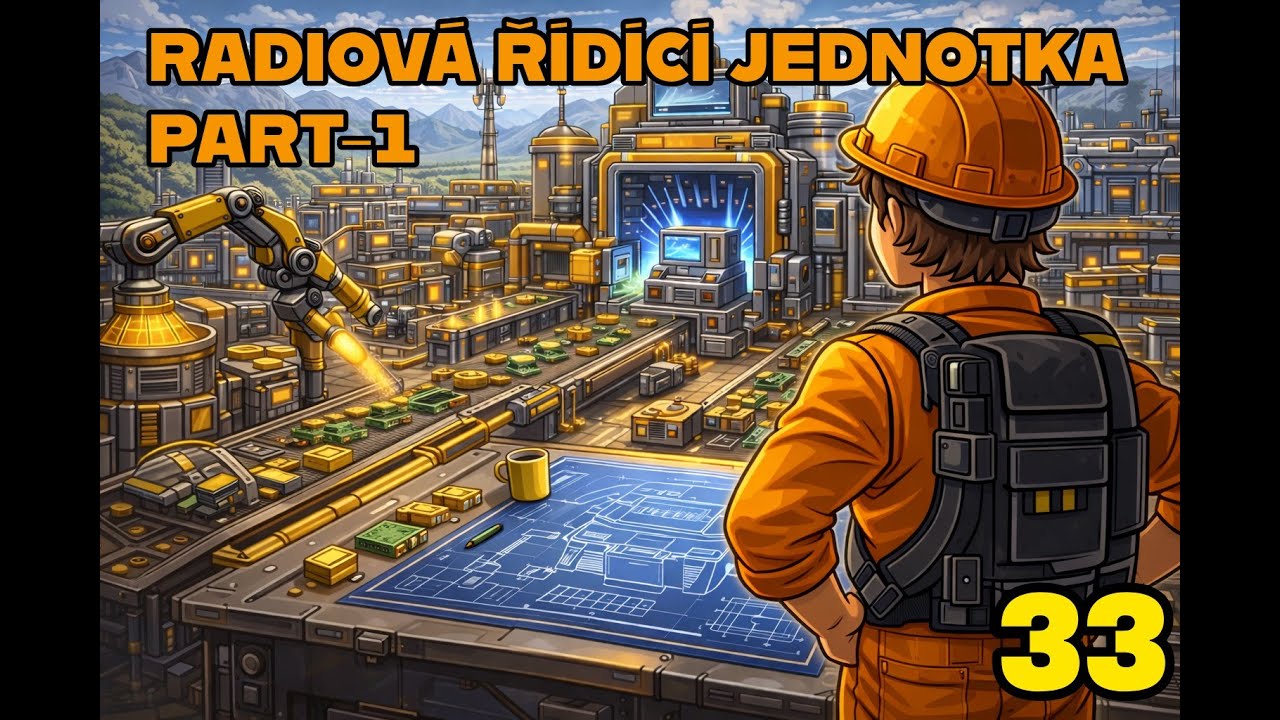 🏆 Výroba RÁDIOVÉ ŘÍDICÍ JEDNOTKY | Part 1 | Satisfactory CZ/SK #33