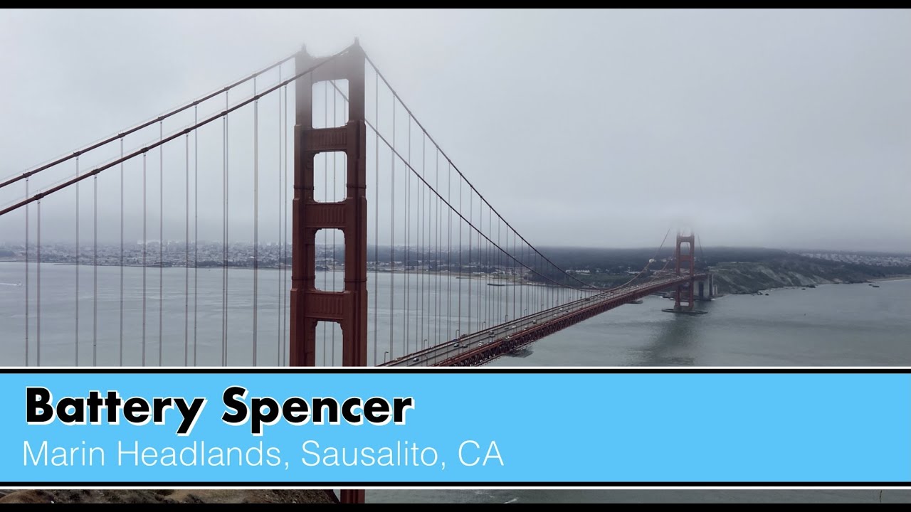 Best Things to do in San Francisco: Battery Spencer - The #1 Place to see the Golden Gate Bridge