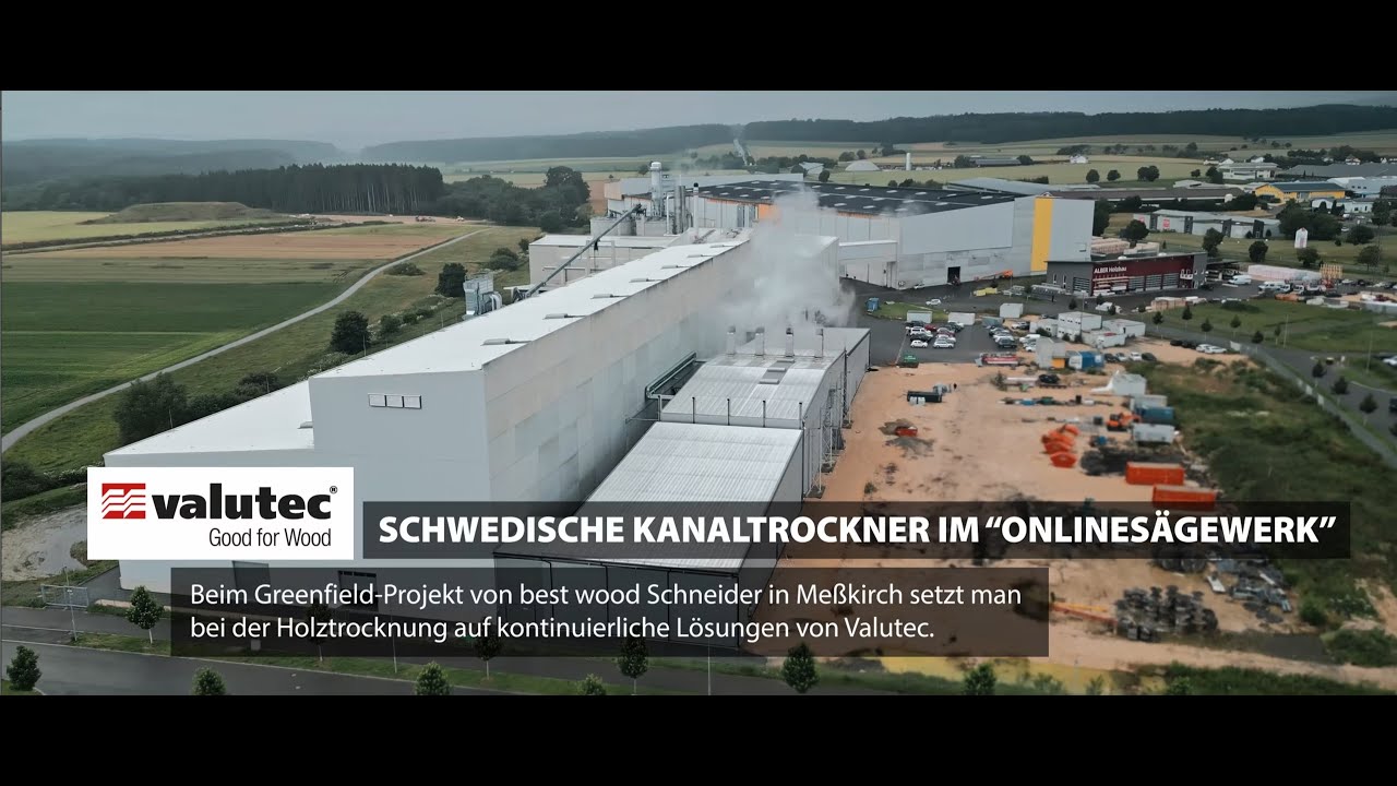 Schwedische Kanaltrockner im “Onlinesägewerk”