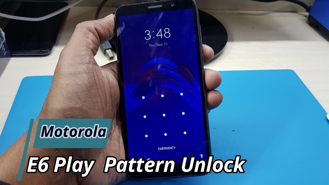 How to Unlock Motorola Moto E6 Play (XT2029 2)  Pattern Lock FREE