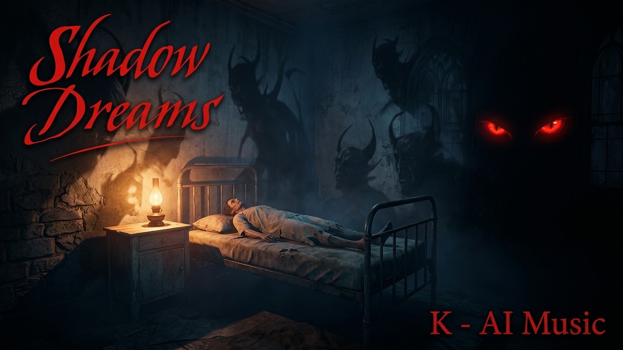 Shadow Dreams | K - AI Music [Official AI Metal Music Video]