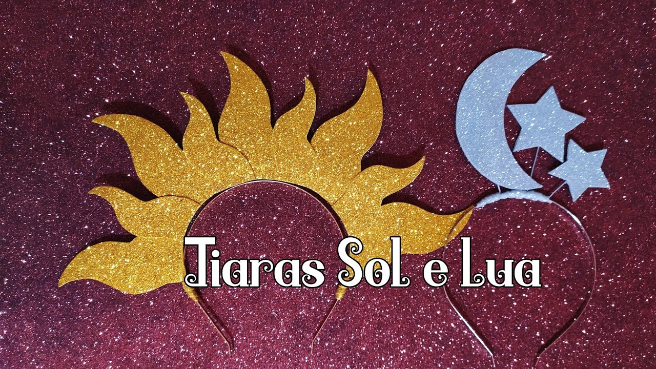 Tiaras Carnaval Sol e Lua