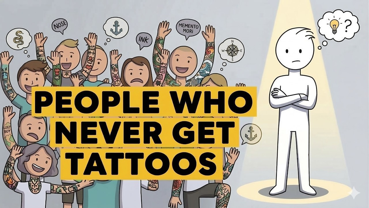 Psychology of People Who Never Get Tattoos (It’s Deeper Than You Think)