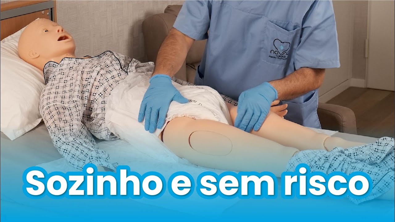 Como trocar a fralda a um doente acamado sozinho – Guia passo a passo para Cuidadores