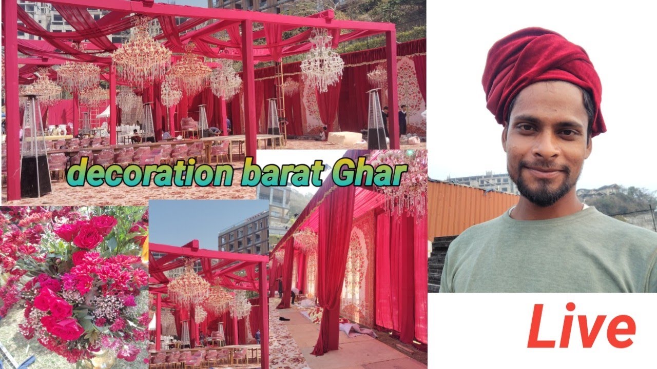 @paramshort.01 is live decoration barat Ghar