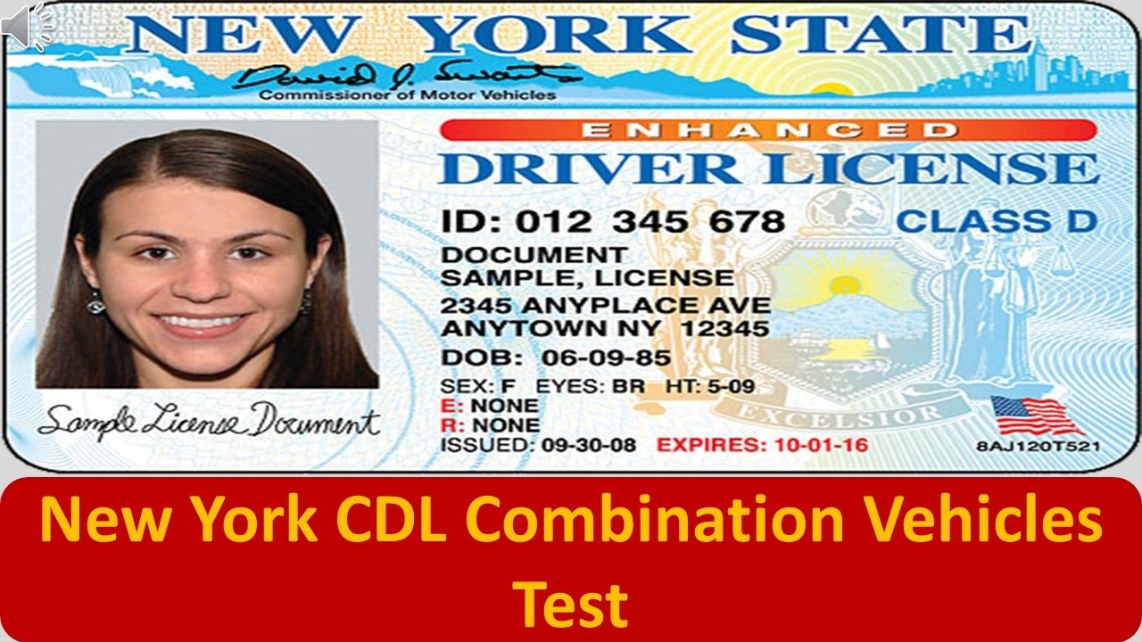 New York CDL Combination Vehicles Test