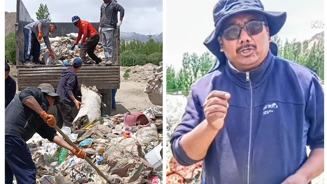 01/06/2025 (Sunday): Skara village of Leh organised a cleanliness drive ...