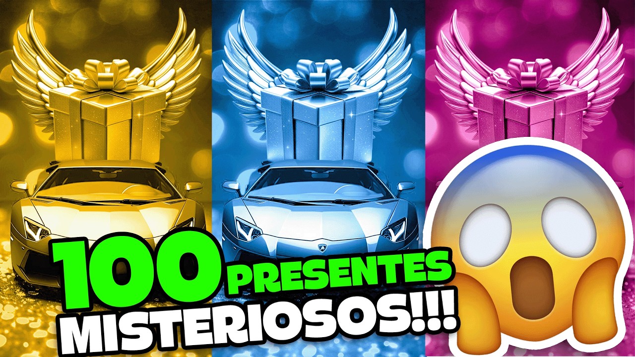 🎁 100 Presentes Misteriosos DO ANO! | Os Mais Legais Do Ano INTEIRO! 😱