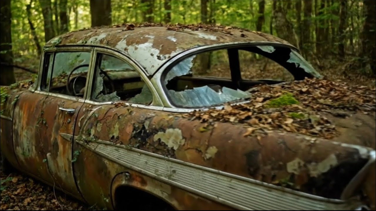 40 Years Abandoned Classic Car Rebuild (POV ASMR)