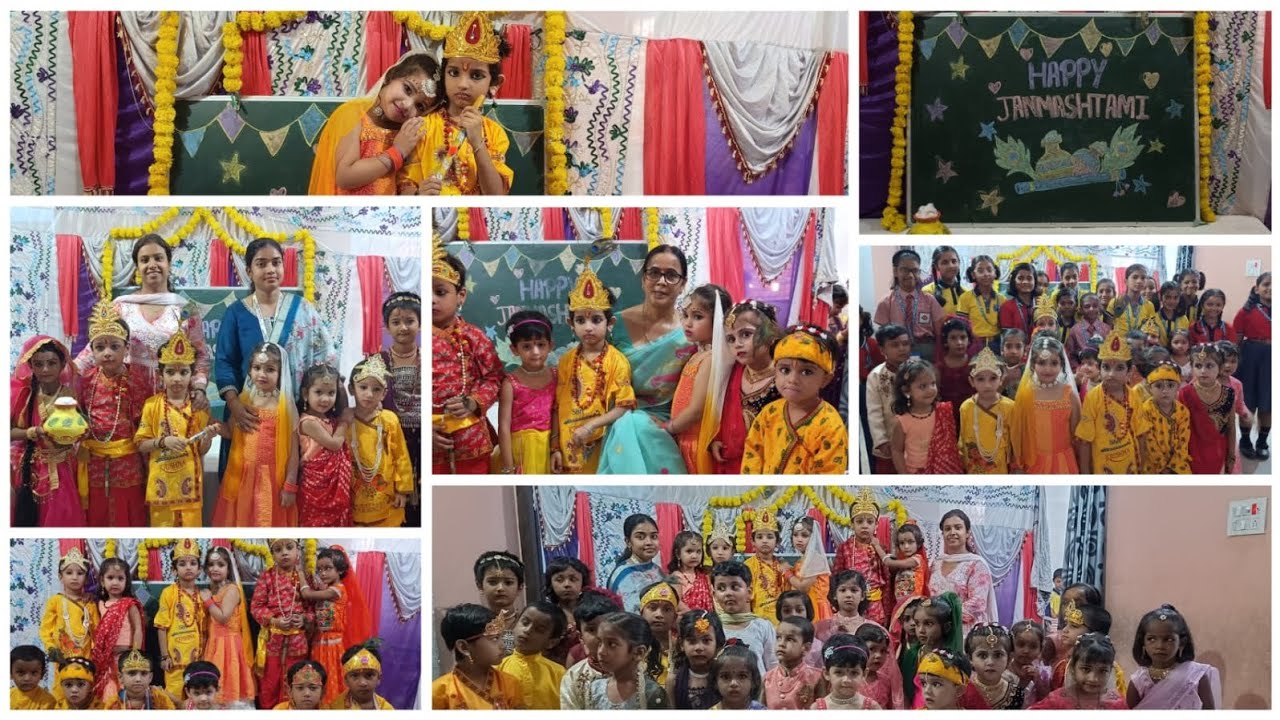 Krishna Janmashtami celebrations in school | Happy Janmashtmi 2025 