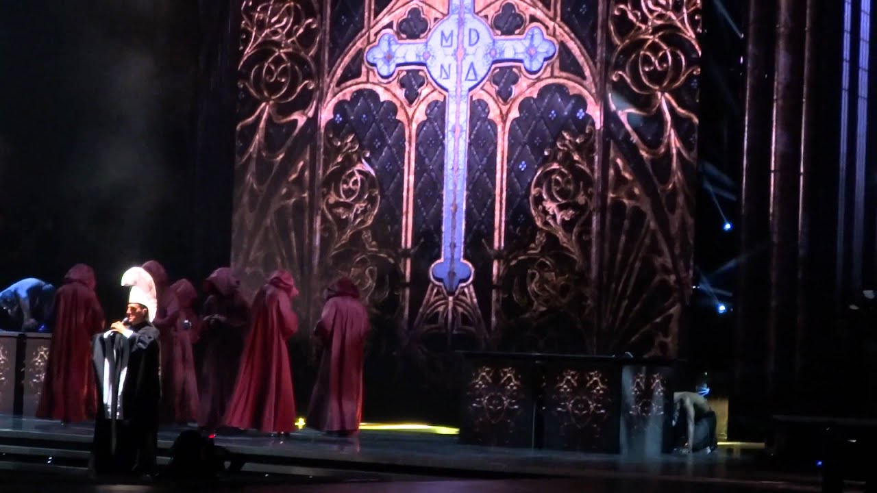 Madonna - Intro + Girl Gone Wild Barcelona MDNA Tour June 21st 2012