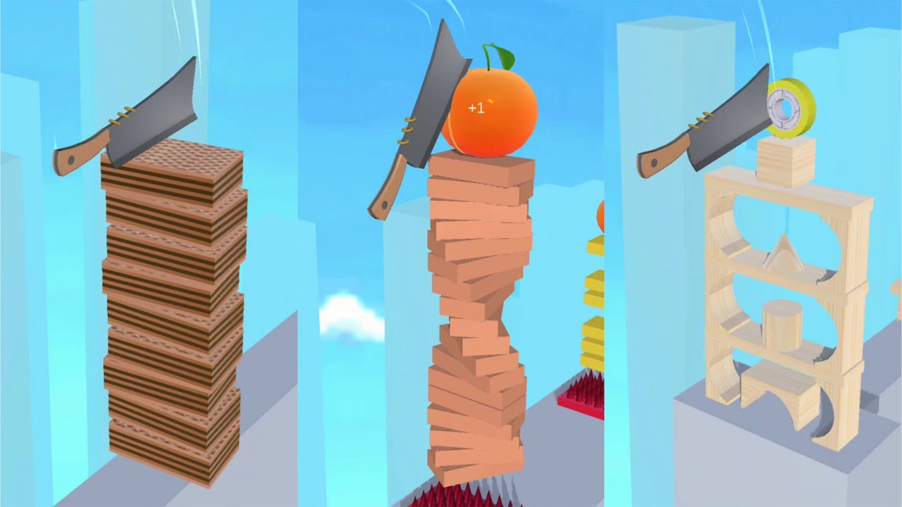 Almost Cut! Very Satisfying And Relaxing ASMR Slicing Game