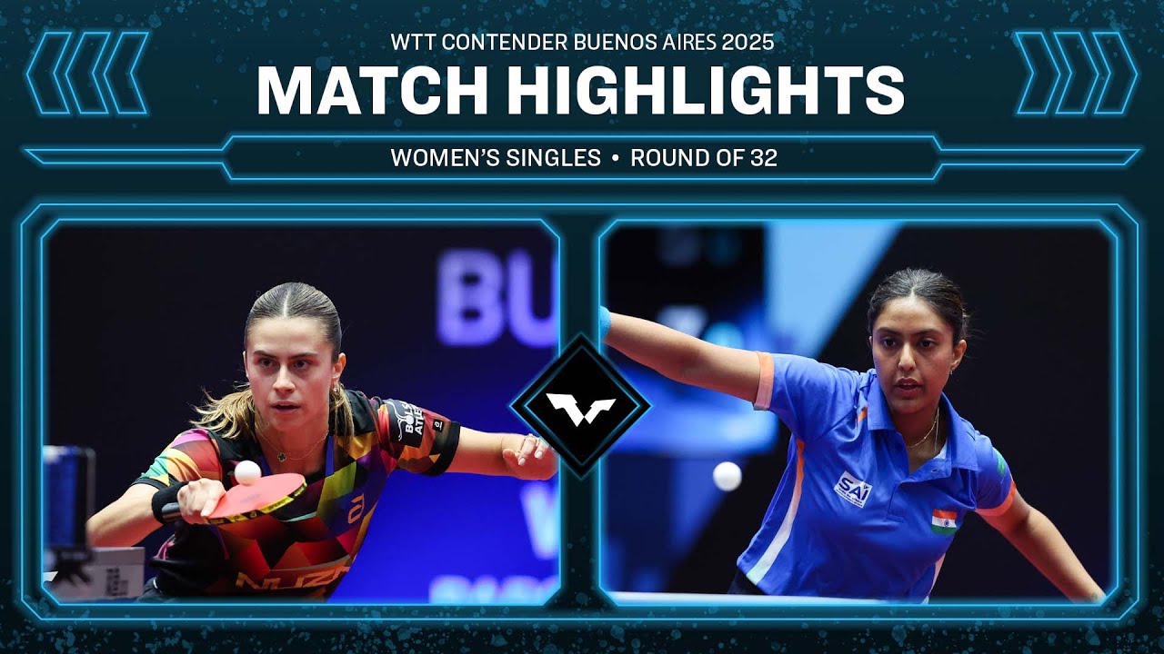 Bruna Takahashi vs Ayhika Mukherjee | WS R32 | #WTTBuenosAires 2025