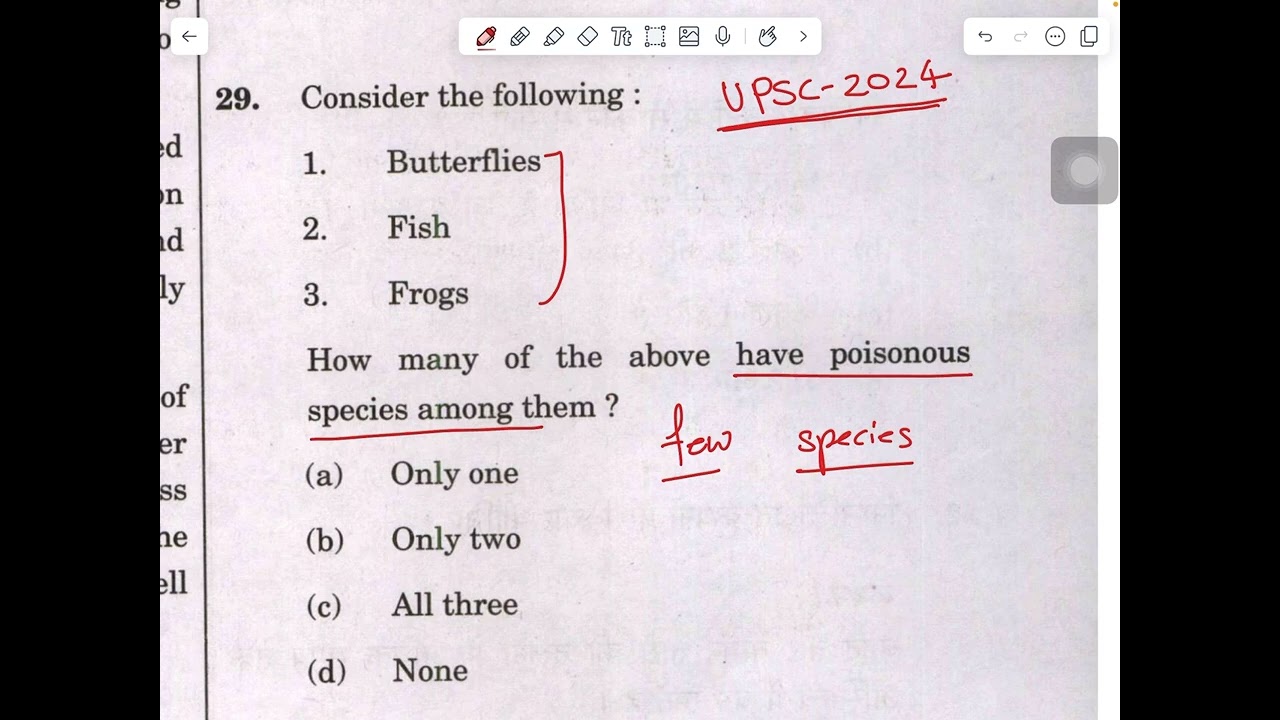 UPSC PYQ 2024 Questions Smarts Tricks 