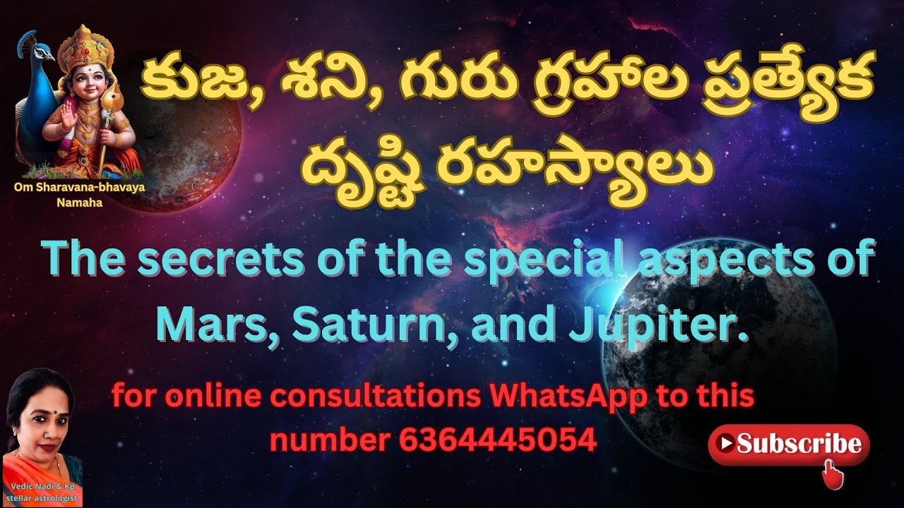 The secrets of the special aspects of Mars,Saturn,and Jupiter…
