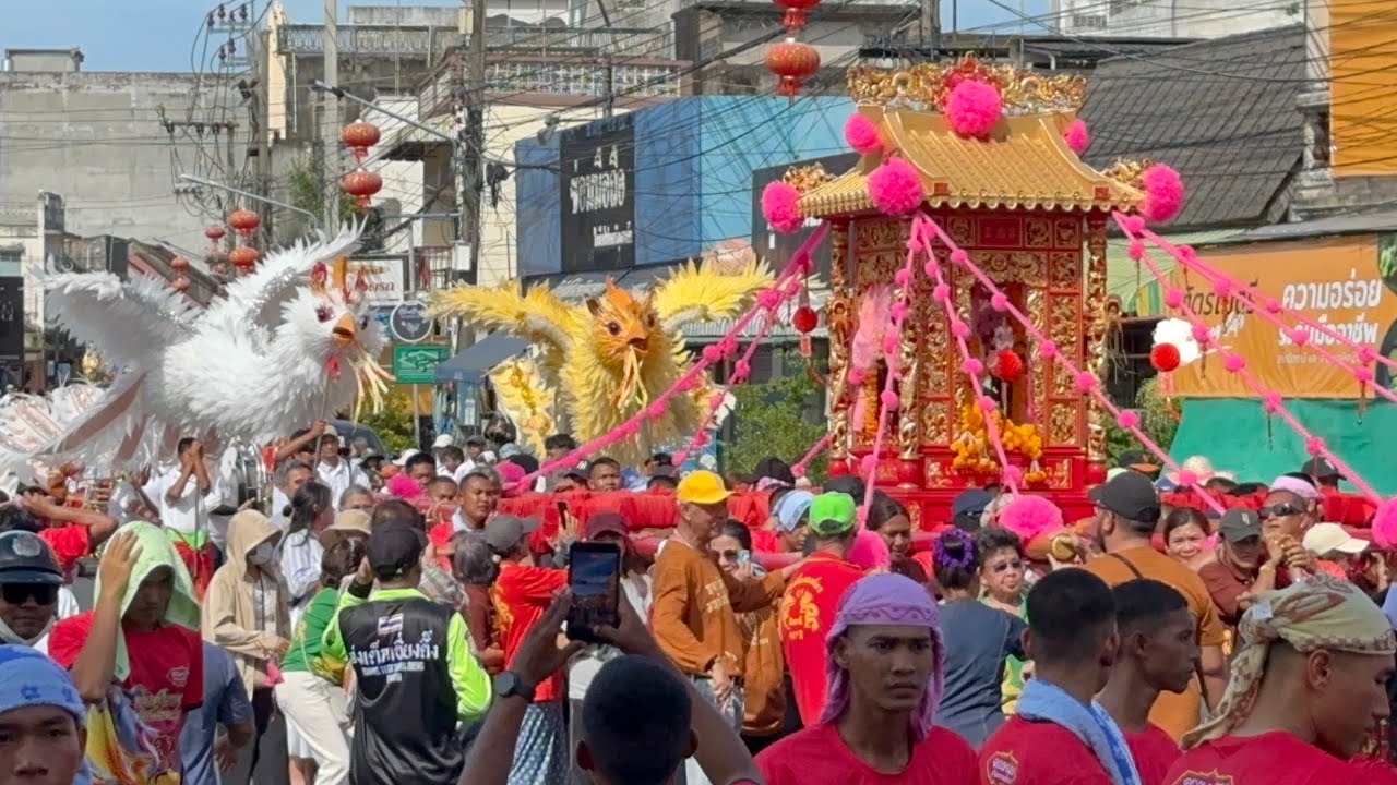 ジャオメーリムゴーニヤオ祭り2026 ①渡御 งานสมโภชเจ้าแม่ลิ้มกอเหนี่ยว2569 วันที่ 2 มีนาคม ขบวนแห่รอบเมือง