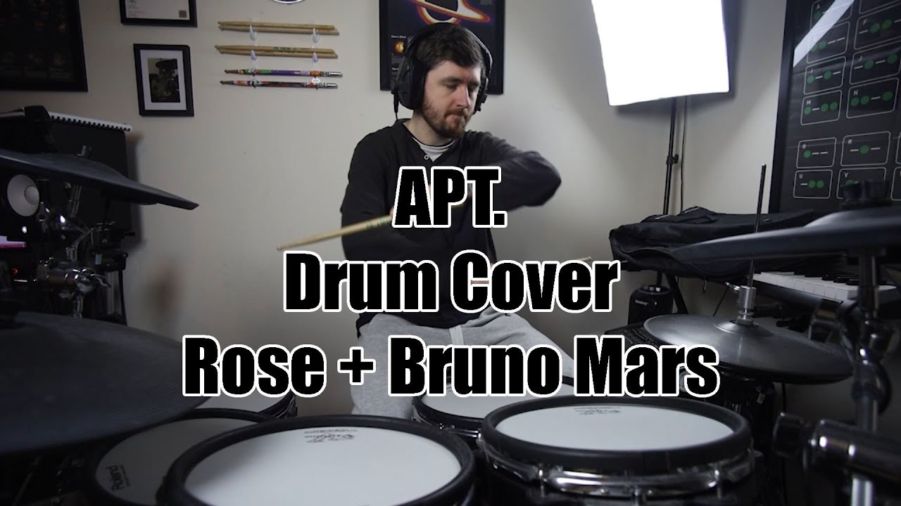 APT. - Drum Cover - Rose + Bruno Mars