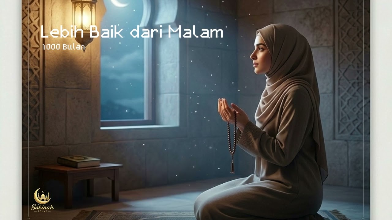 Malam yang Lebih Baik dari Seribu Bulan 🤍 | Lagu Lailatul Qadr Penenang Hati