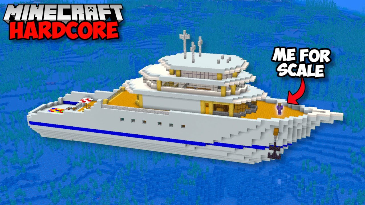 I Built The RICHEST BOAT In Minecraft Hardcore (#98)