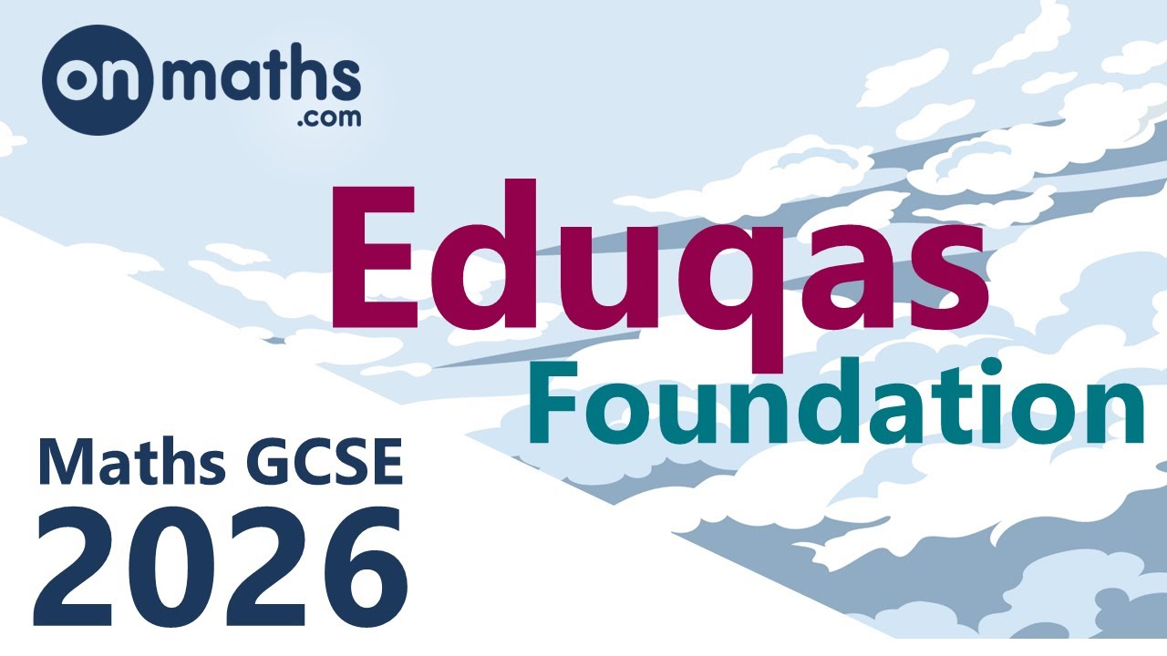 Maths GCSE 2026 Predicted Paper 1 Non-Calculator Eduqas (Foundation) Exam C300U10-1