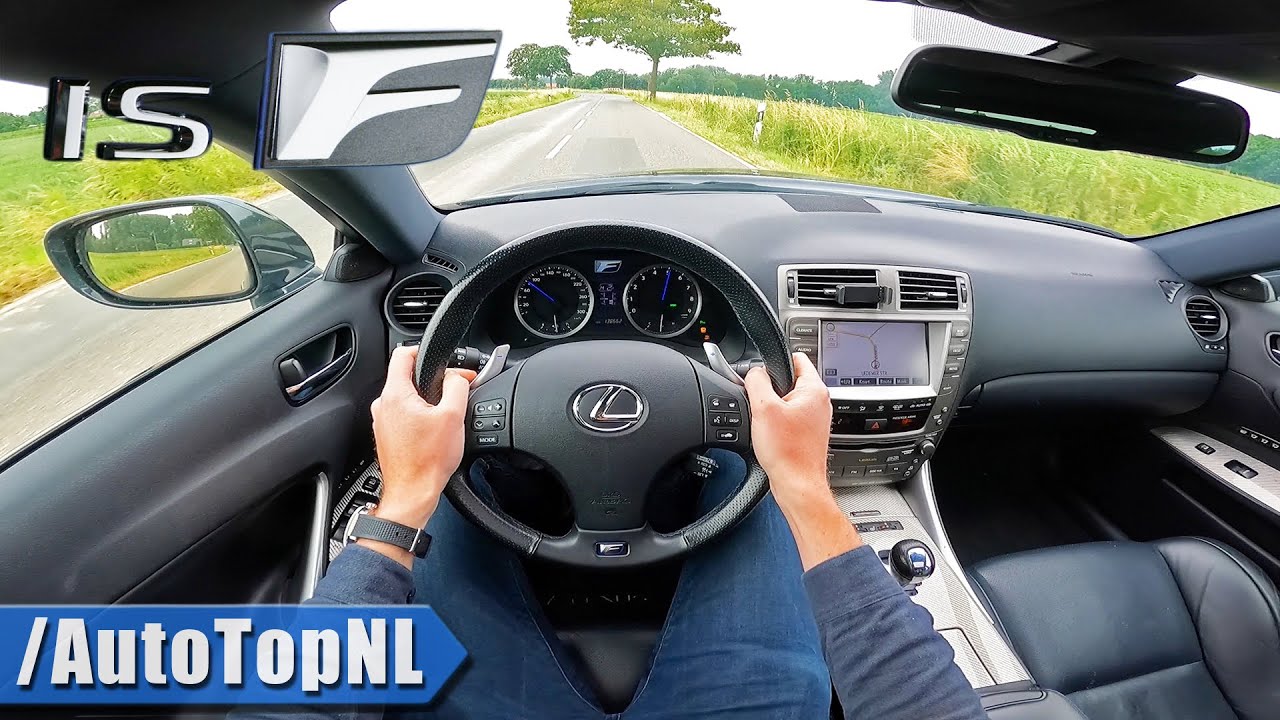 Lexus IS-F 5.0 V8 *LOUD* POV by AutoTopNL