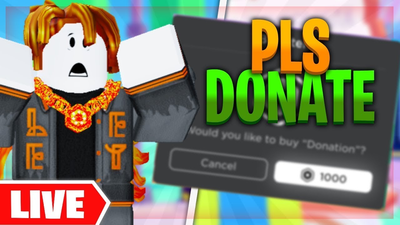 🔴 PLS DONATE LIVE | TAKING  ROBUX TO VIEWERS! (Roblox Giveaway) TO ME 💵