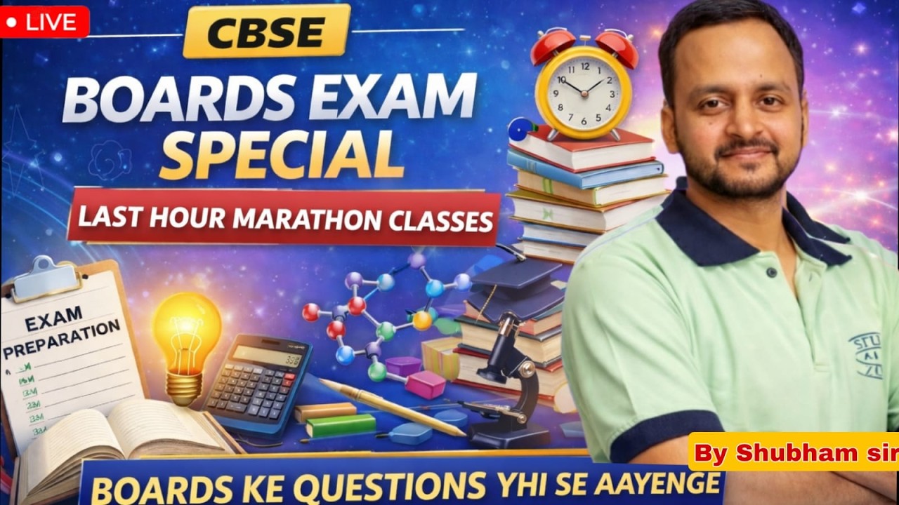 CBSE Class 10 Physics Final Revision Marathon | Boards Ke Questions Yahi Se Aayenge By Shubham sir