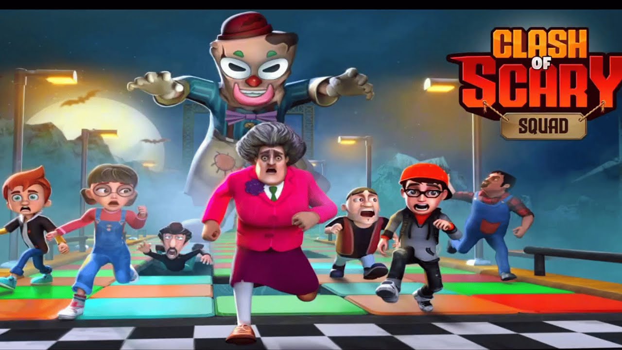 clash of scary squad -game trailer - Wish you a good day