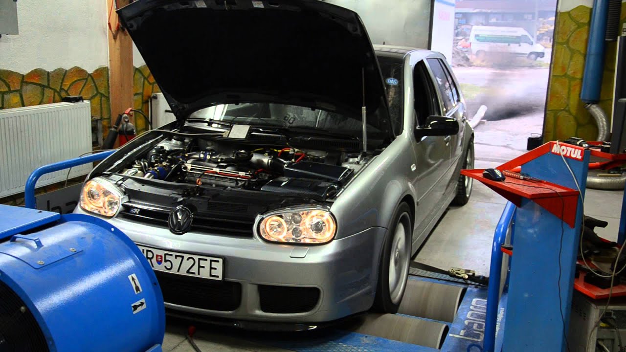 Golf IV 1.9 TDI  209Ps 455Nm DYNO www.Powermotion.sk