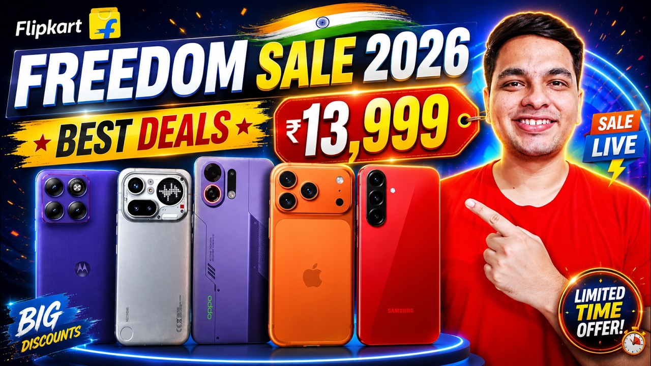 Flipkart Freedom Sale 2026 All Mobile Deals Revealed 🔥 Flipkart Freedom Sale 2026 Best Mobile Deals