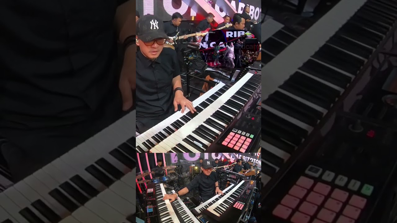 Keyboard Cam Ngapain Repot. April feat Toton Caribo. #dangdutacademy7 #ip22keyboardcam 