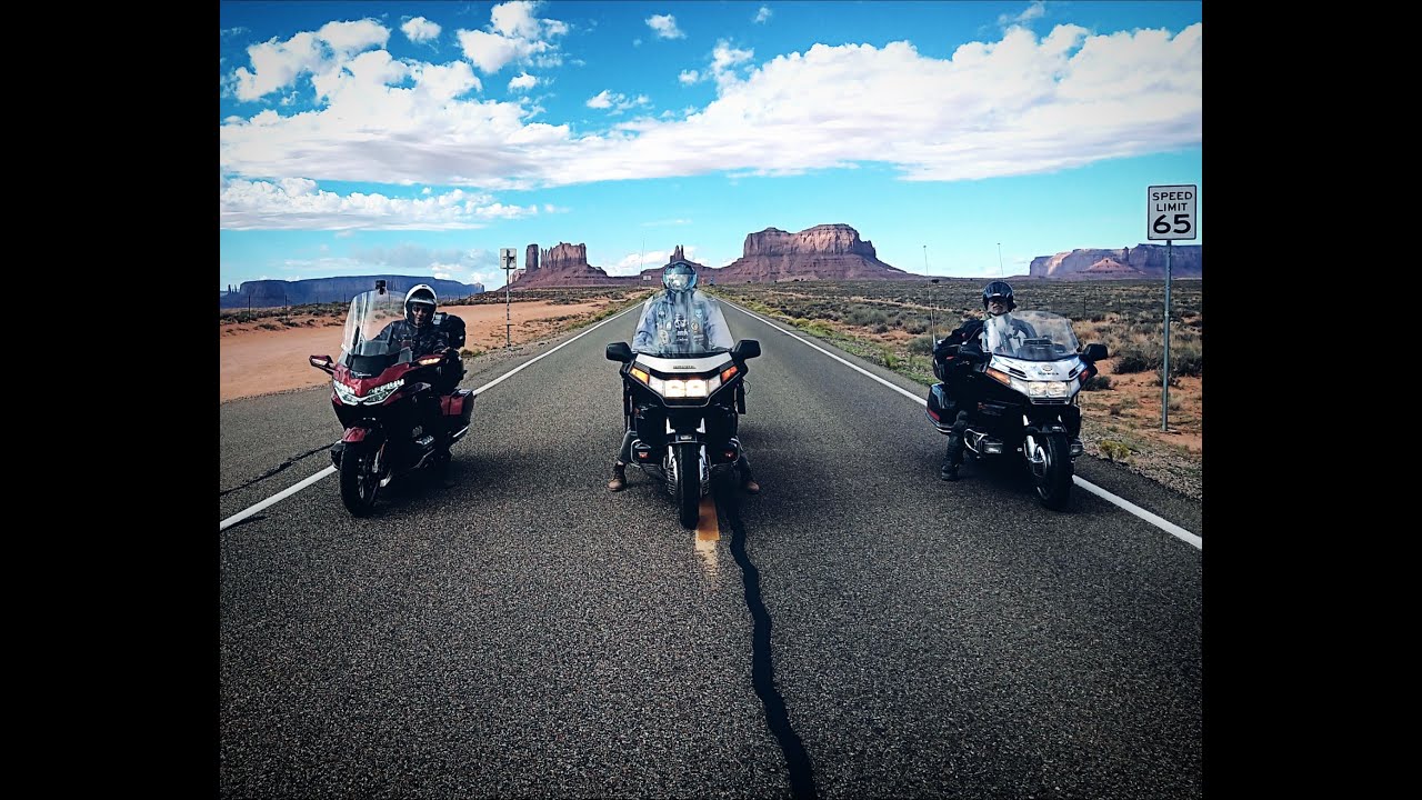 ДЕНЬ 1 3 Honda Gold Wings и ежегодная поездка на BMW GS в конце лета, Аризона, Юта, Колорадо, 5 д...