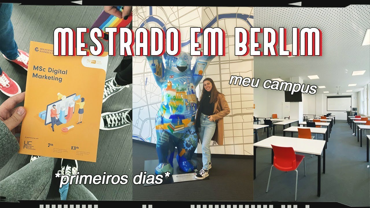 PRIMEIROS DIAS DE MESTRADO EM BERLIM