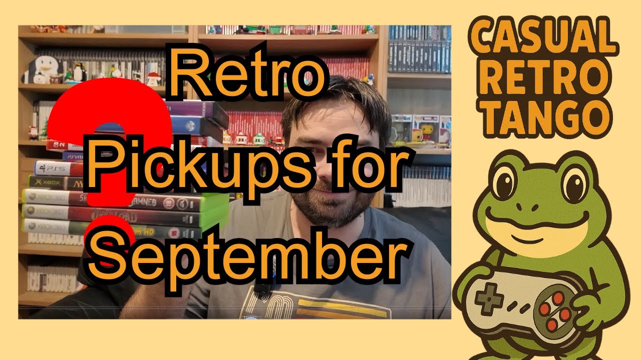 Retro Game Pickups - September 2025
