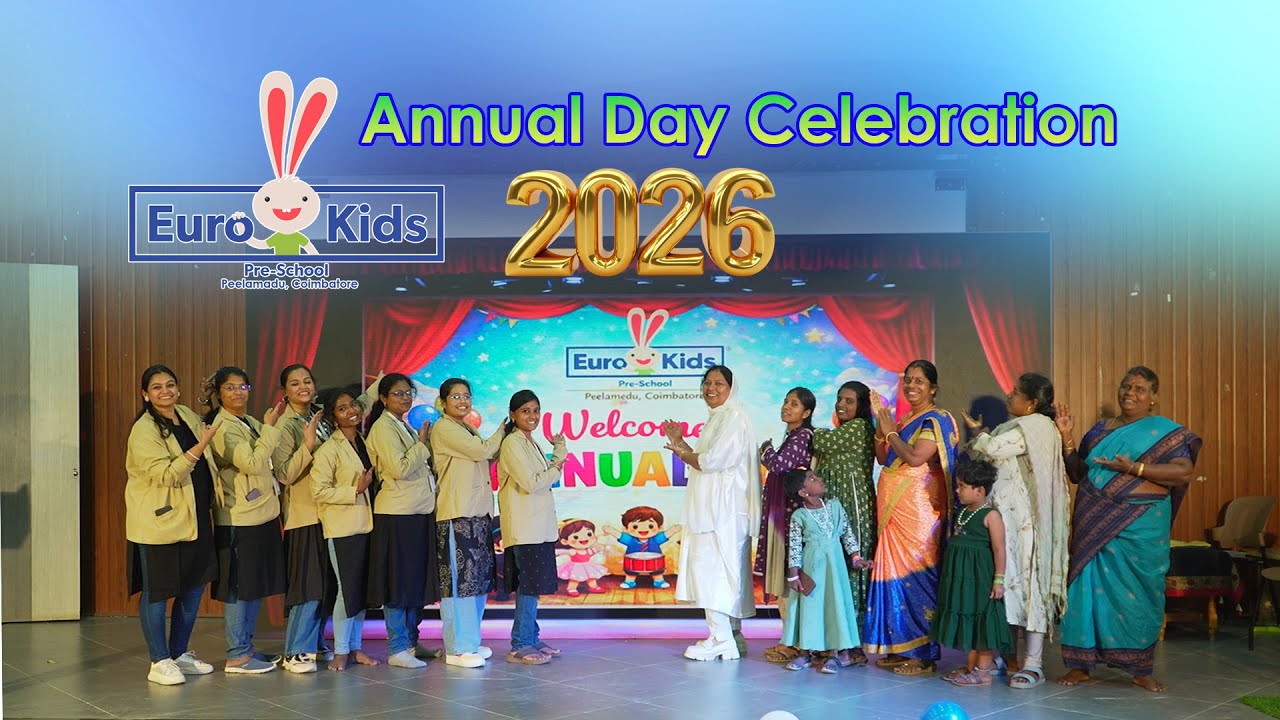 Euro Kids Play School | Annual Day Celebration 2025 - 2026 | Peelamedu, Coimbatore |
