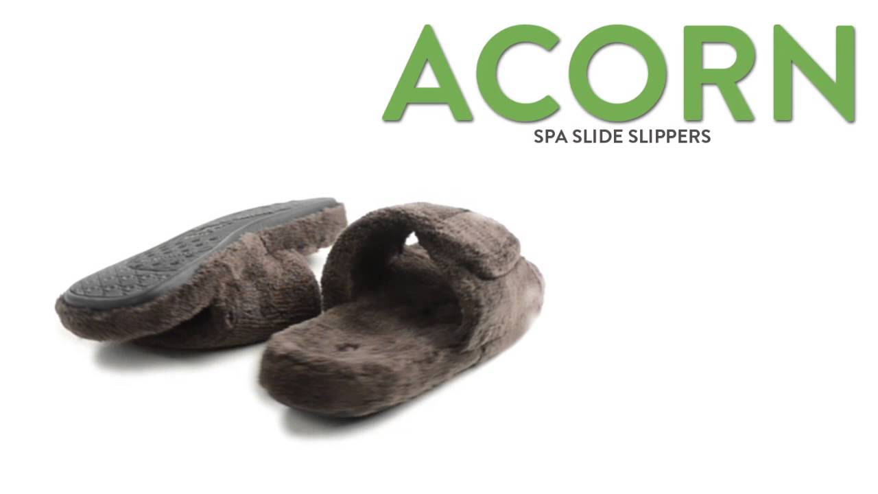 Acorn Spa Slide Slippers (For Men)