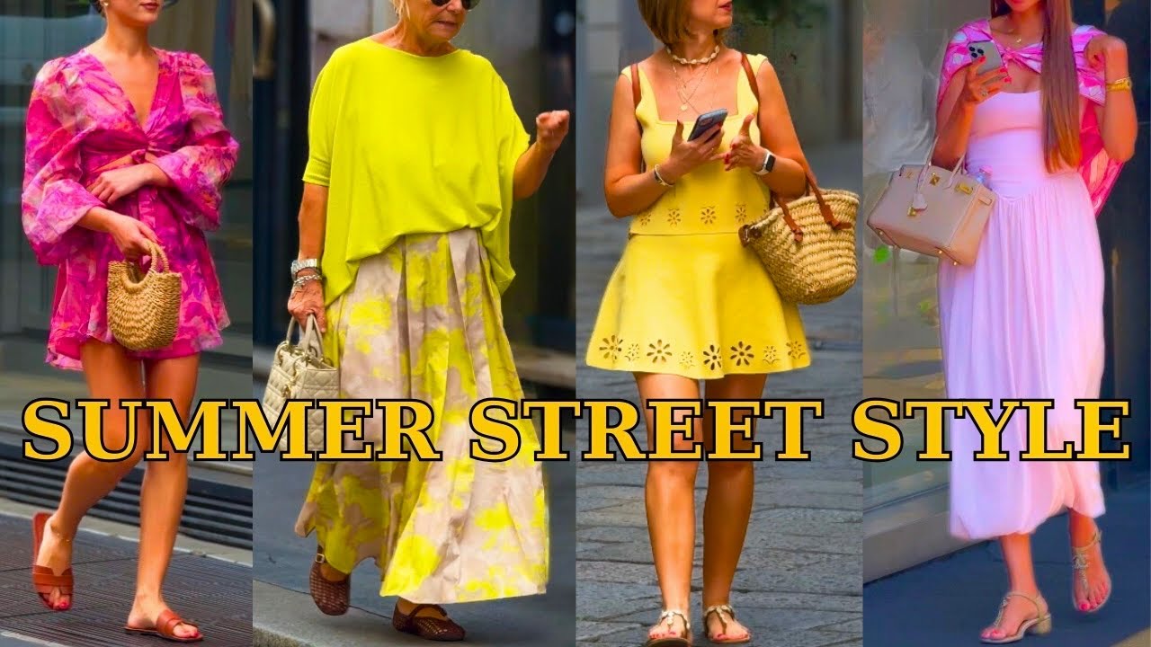 Vibrant Fashion, Elegance and Italian Charm | The Most Stylish Street Style Outfits From Milan