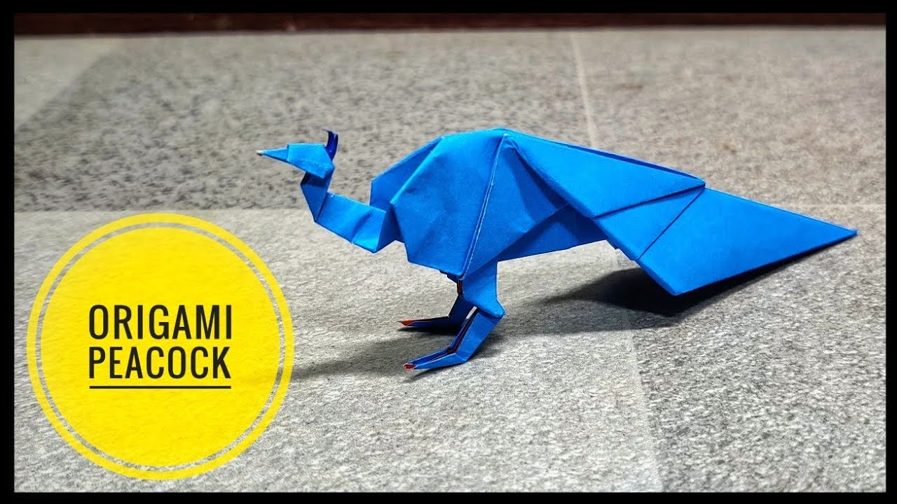 Origami Peacock | Origami Birds | Origami tutorial | Paper craft