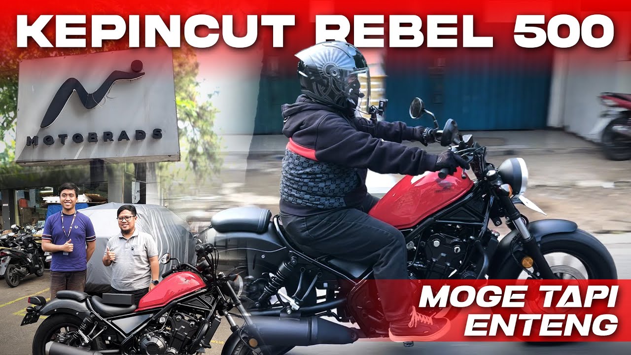 HONDA REBEL 500!!! MOGE TAPI GA BERASA MOGE!!! #honda #rebel500 #anzadventurin #melaju