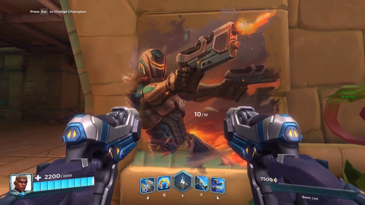Paladins OB Patch 57 - Lex New Skin Lexo Suit Showcase, Testing New Voice, Spray, Reworked Weapon